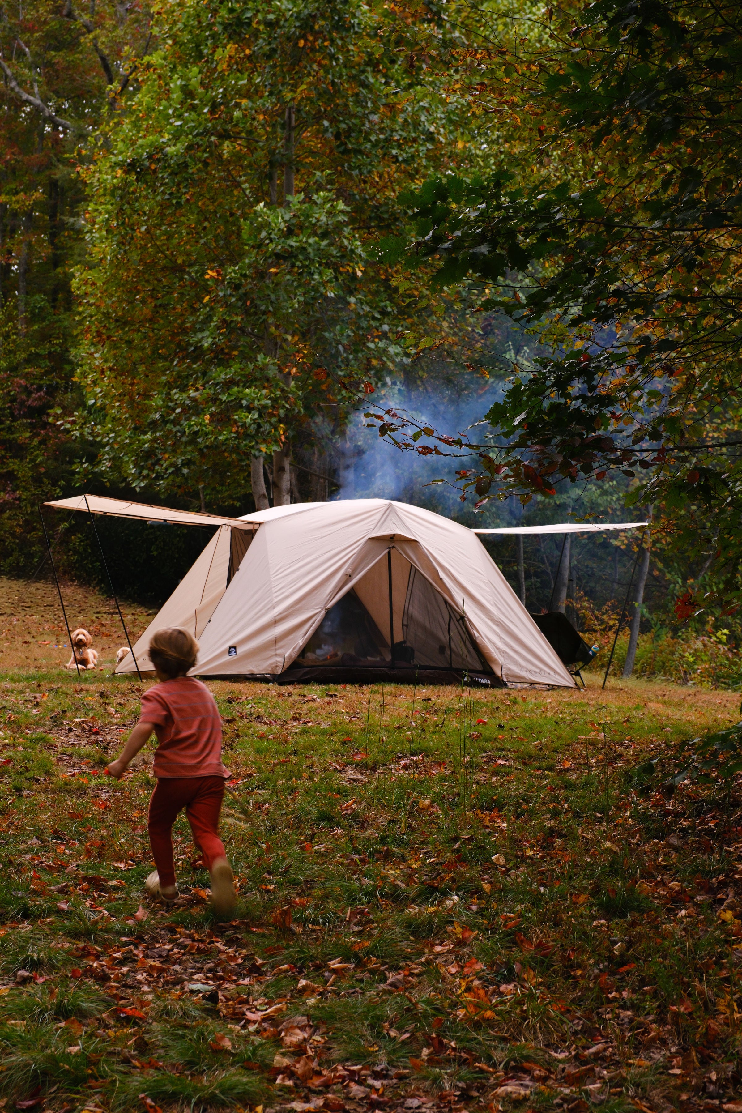 Arcadia 4P - Dual-Awning Modular Camping Tent