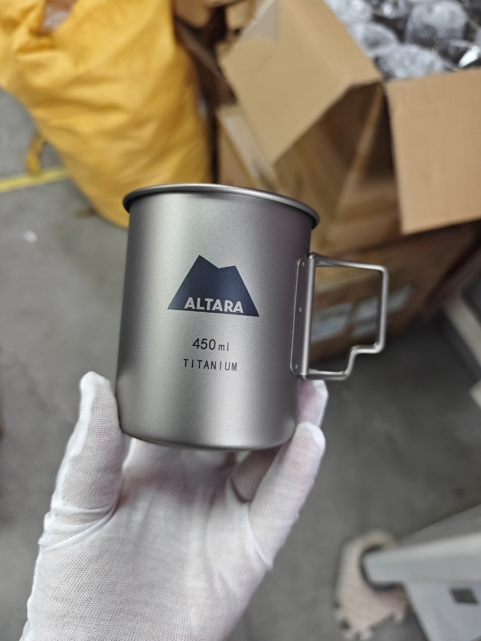 Limited-Edition All-Titanium Cup