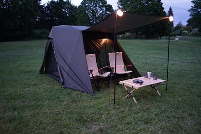 Arcadia 4P - Dual-Awning Modular Camping Tent