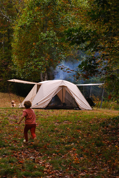 Arcadia 4P - Dual-Awning Modular Camping Tent